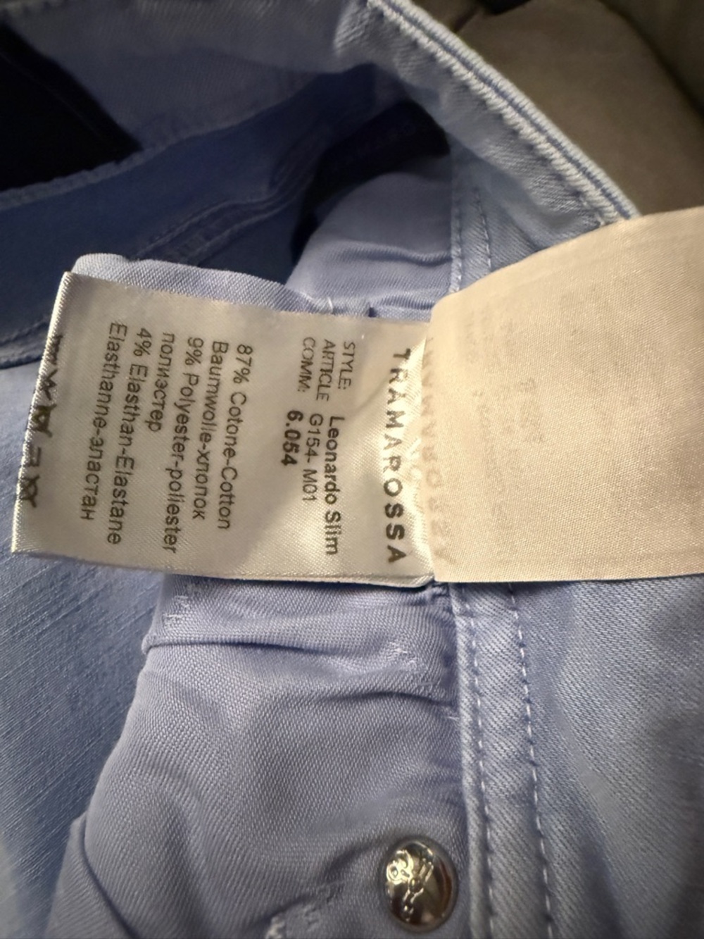 Tramarossa Men's Light Blue Skinny Jeans - Picture 11 of 12